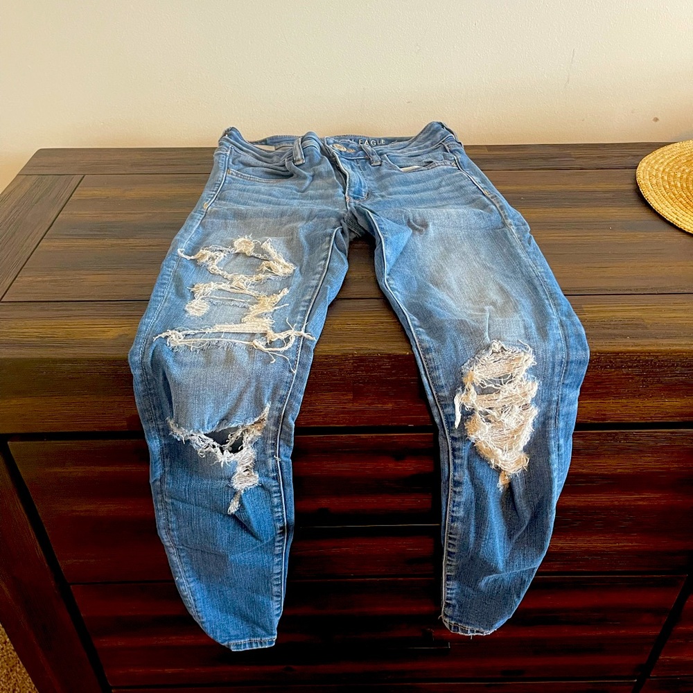 American Eagle Jeggings 4 Short